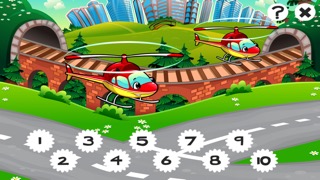 市の自動車について子供の年齢2-5のための123のゲーム： カウントを学ぶ 数字カー、レースカー、バス、トラック、飛行機、通りに1月10日。幼稚園、保育園や保育所のためにのおすすめ画像5