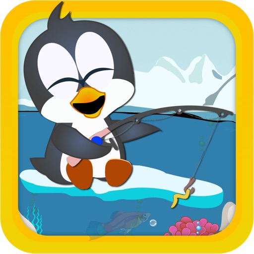 Ice Fishing Penguin - Chop and Chum Polar Island Adventure icon