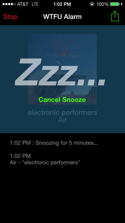 WTFU - random music alarm clock screenshot-4