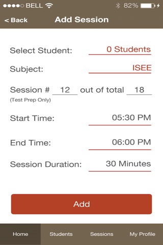 Session Summary App screenshot 4