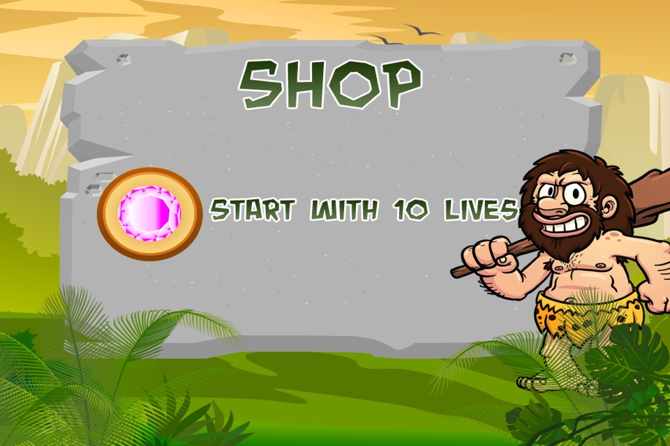 A Caveman’s Dinosaur Escape : Run to the Rescue screenshot 3