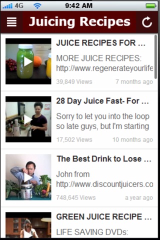 Juicing Recipes: Juicing For a Healthier Lifestyle screenshot 3