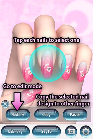 NailCanvasLite -3DNailSimulator- screenshot 2