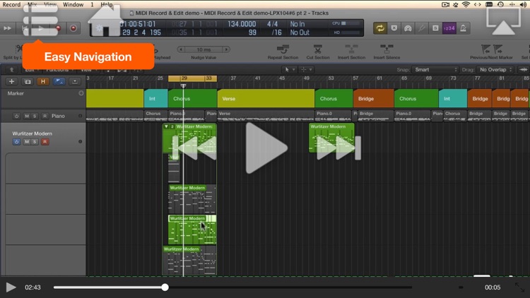 MIDI Recording and Editing in Logic Pro X screenshot-4