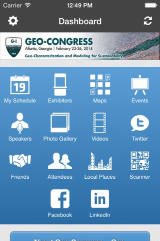 Geo-Congress – Geo-Characterization and Modeling for Sustainability 2014 screenshot 2
