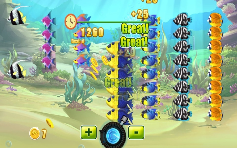 FISHING SEA GAME - My Prehistoric Deep Sea Fishing Game screenshot 2