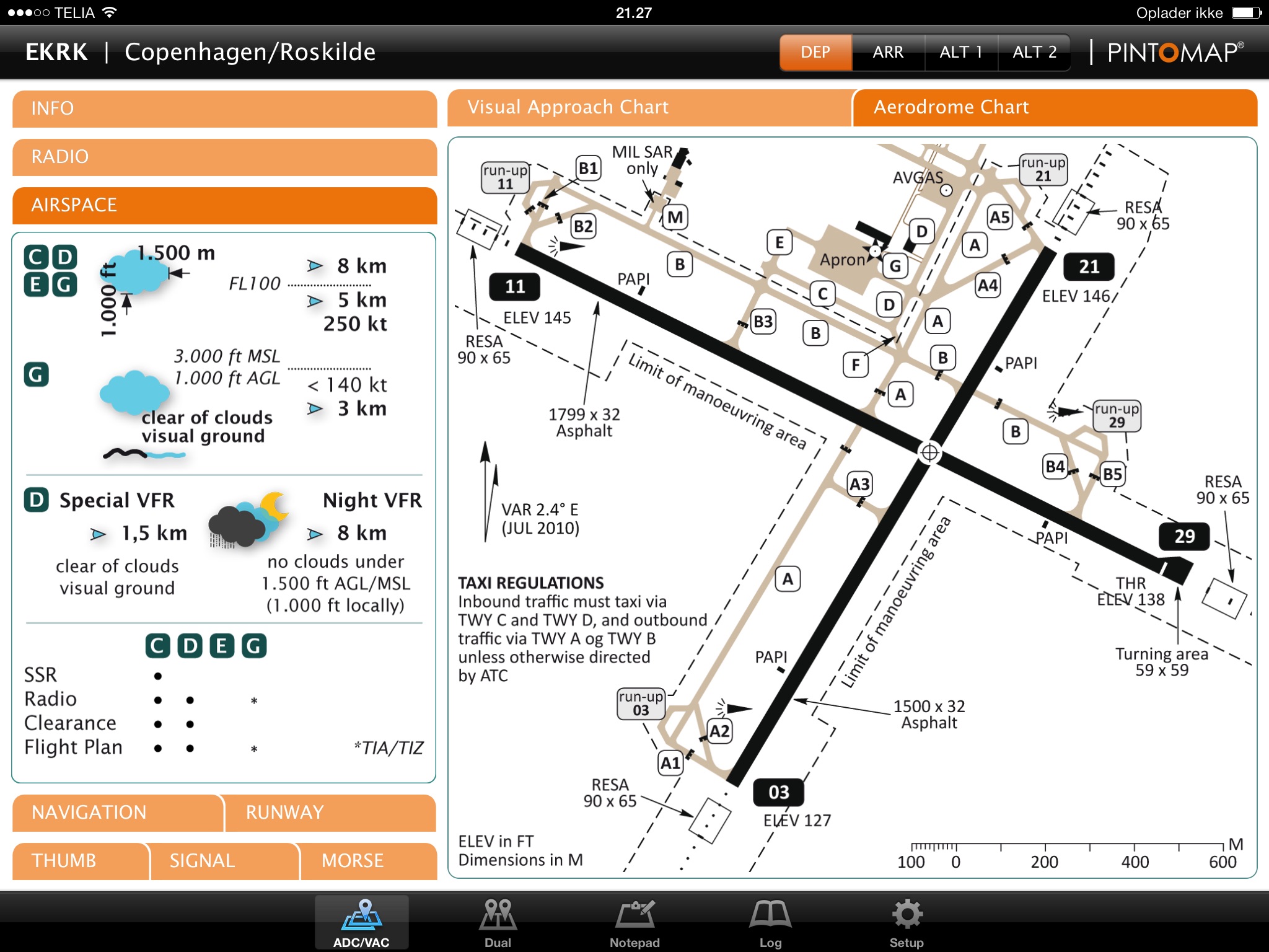 Pintomap VFR screenshot 2