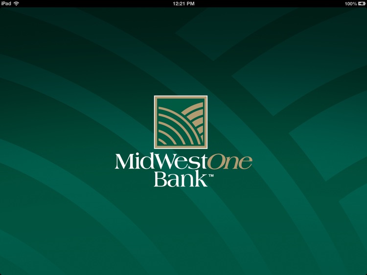 MidWestOne Bank for iPad