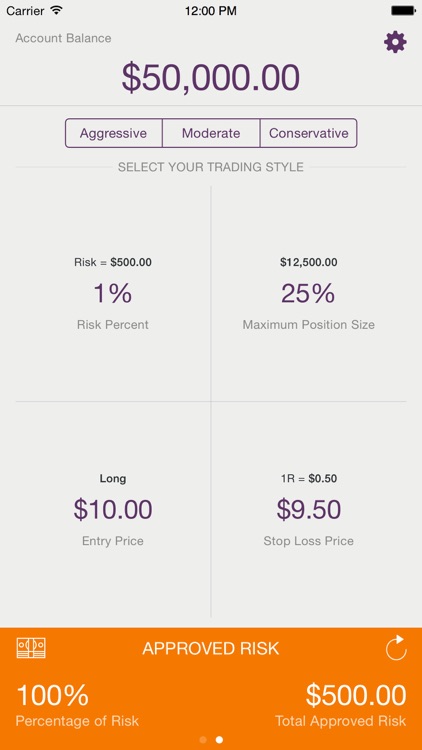 Trade Size - Position Sizing Calculator for Stocks screenshot-3