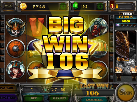 Slot - Viking's Treasure HD screenshot 4