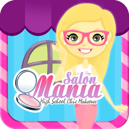 Salon Mania High School Chic Makeover Match 3 Icon