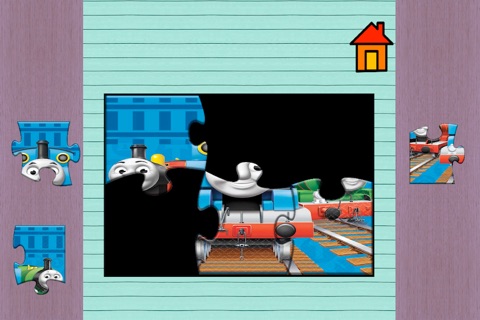 Kids Train Puzzles HD screenshot 2
