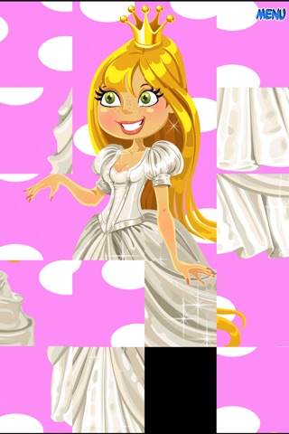 Princess dress up puzzle for girls only - Free Edition screenshot 4