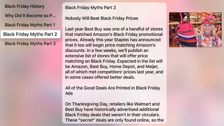 Black Friday Myths For Apple Tv By Education Terra