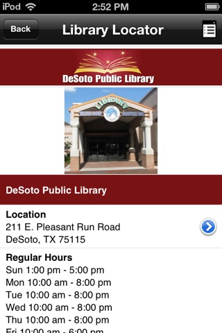 DeSoto Texas Public Library screenshot 4