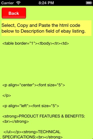E-Commerce Listing Creator - Ebay Edition screenshot 3