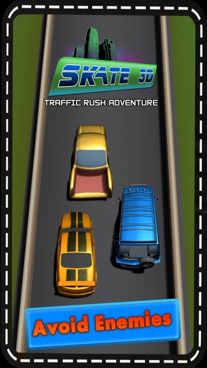 Skate 3D Traffic Rush Adventure