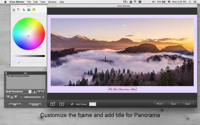 iFoto Stitcher - Make Panorama Photo with Ease thumbnail 3