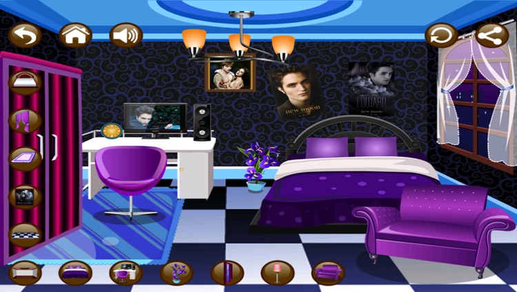 Celebrity BedRoom Special Decoration-Girls Game screenshot-3