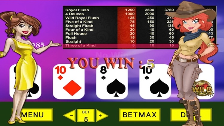 777 Video Poker Mania - Free Classic Poker Game screenshot-3