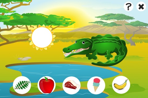 Feed the safari animals - Learning game for children screenshot 4