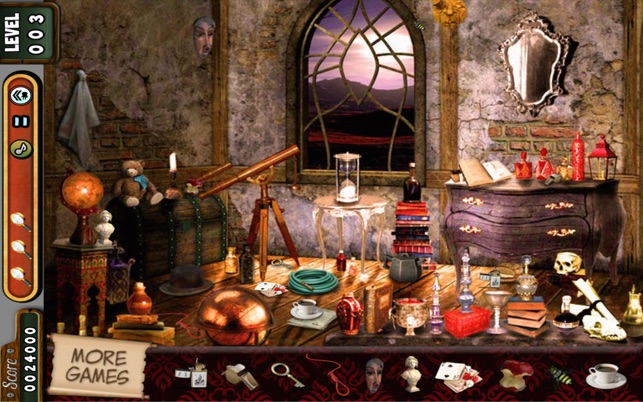 Hidden Objects -Secret Vampire Rooms - L