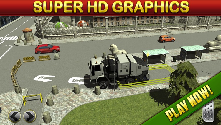 3D Impossible Parking Simulator 2 - Real Police Monster Tow Truck Car Driving School Test Park Sim Racing Games screenshot-4