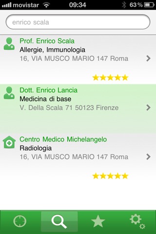 Doctoralia screenshot 2