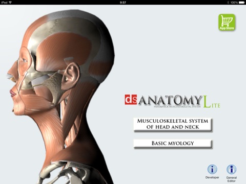DS ANATOMY HEAD & NECK MUSCULOSKELETAL SYSTEM Lite screenshot 3
