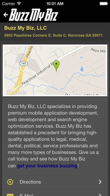 Buzz My Biz, LLC - Atlanta Mobile App Developers