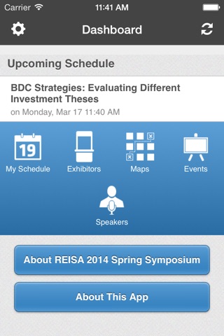 REISA 2014 Spring Symposium screenshot 2