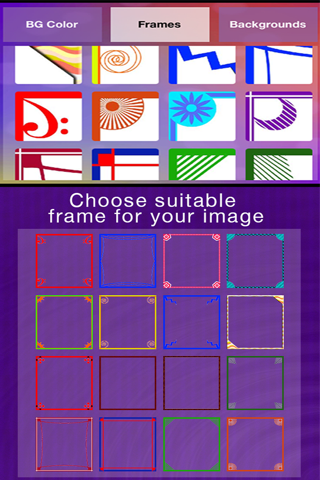Pic Booth - Photo Collage + Picture Frame editor and borders with hd background  for Facebook,instagram,Tumblr free screenshot 4