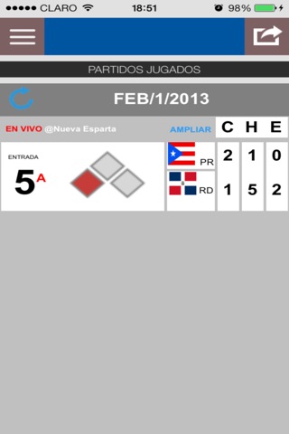 Serie del Caribe Movil screenshot 2