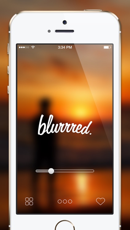 blurrred. - Blur Your Wallpapers For iOS7