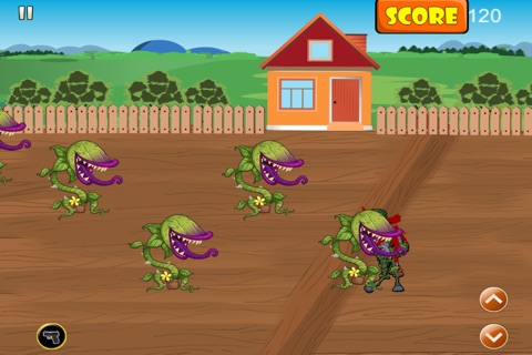 Mad Zombie Sniper - Shoot The Evil Plants FREE screenshot 4