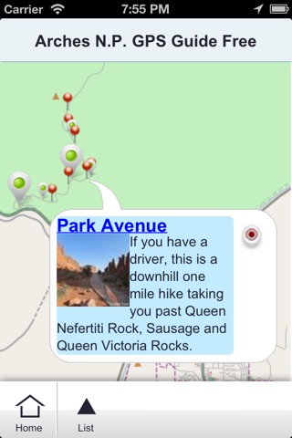 Arches National Park GPS Tour Guide Free screenshot 3