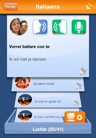 iSpeak Italian: Interactive conversation course - learn to speak with vocabulary audio lessons, intensive grammar exercises and test quizzes screenshot 3