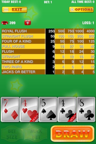 Deluxe VIP Poker : The Gambling Casino Card Luxury Game - Pro screenshot 3