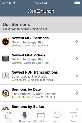 Eager Avenue Grace Church screenshot 2