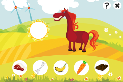 A Feed The Happy Farm Animals Kids Game – Free Interactive Experience To Learn About Good Nutrition screenshot 3