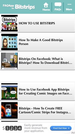 FAQApp for Bitstrips(圖4)-速報App