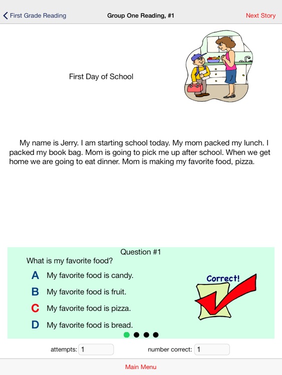 First Grade Reading Comprehension-Free