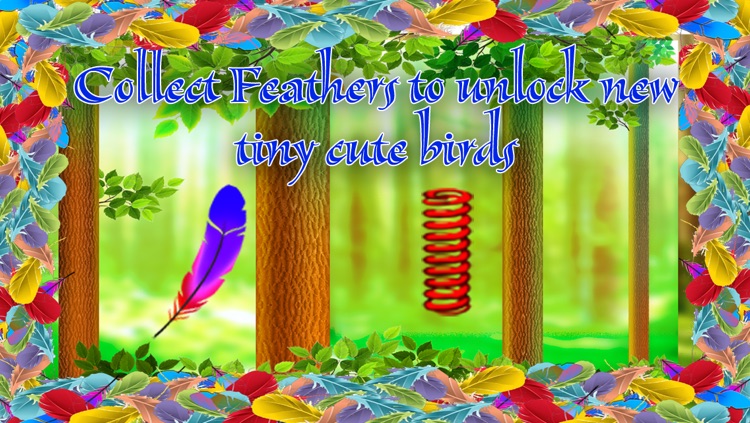 Jumping Cute Feathers : Tiny birds learning to fly - Free Edition screenshot-3