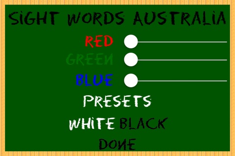 Sight Words Australia Home Edition VIC/WA/NT screenshot 2