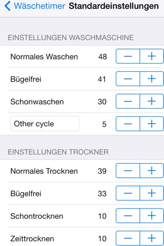 LaundryTimers Free screenshot 2