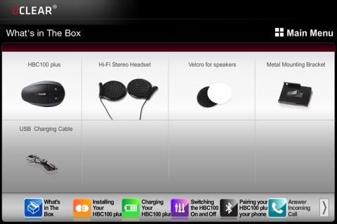 UCLEAR HBC100 Plus instruction screenshot 2