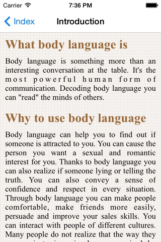 iBodyLanguage screenshot 2