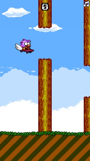 Skate Bird - The Adventure of a Flappy T