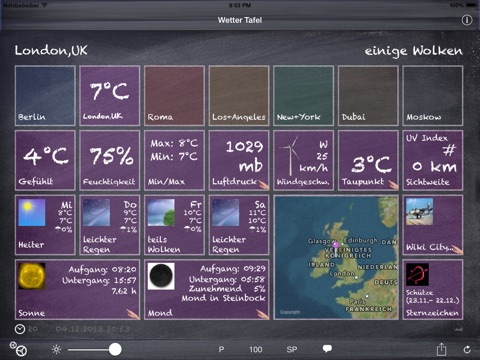 Weather Chalkboard Lite screenshot 2