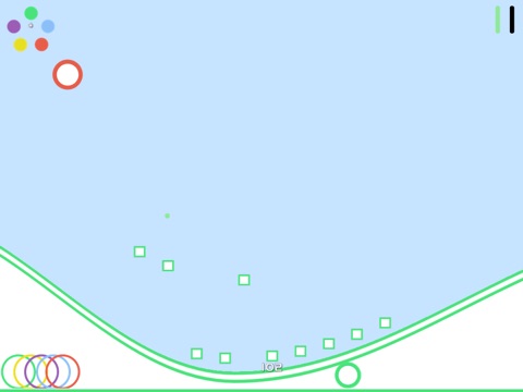 Dot Piles HD - Relaxing Easy Physics Hill Climb in Modern Heaven screenshot 3